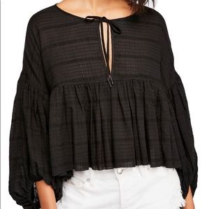Free People Beaumont Mews Babydoll top